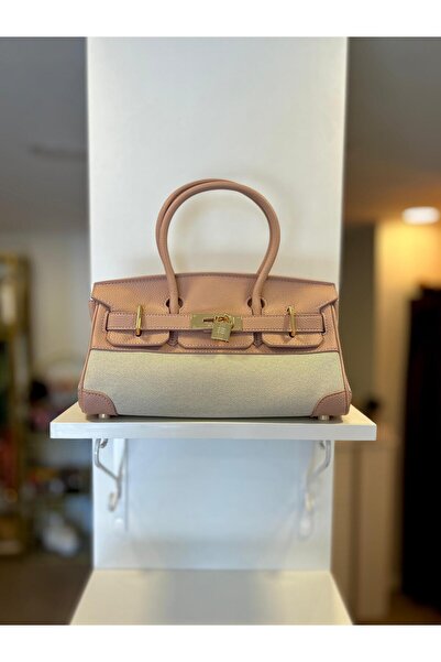 Levidor KUMAŞ DETAYLI BÖLMELİ EL ÇANTASI