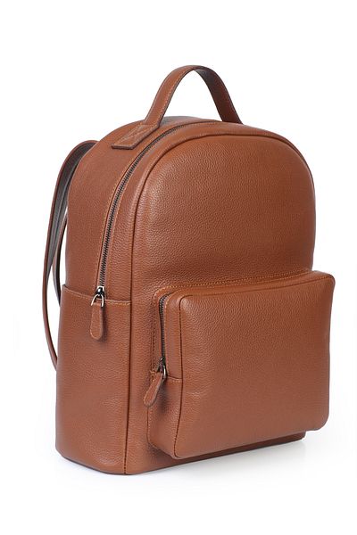 GENTE Genuine Leather Unisex Backpack Gn042040Drl