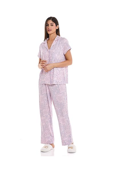 R&B CO-SHORT SLEEVE PJ SET-10-18