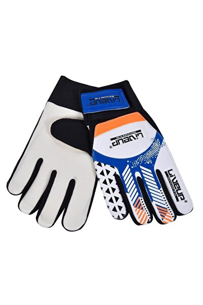 OEM Mănuși de fotbal pentru bărbați, albastre și albe - 1 pereche