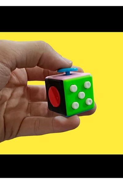 Fidget Focus Stress Cube - Fidget Cube Toy for Anxiety Stress Focusing Attention for Kids