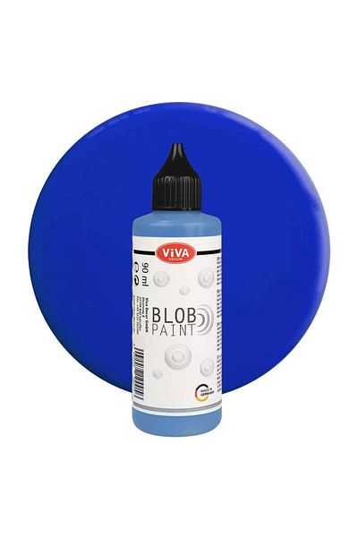 Viva Decor Dot painting paint, Blob Paint VIVA DECOR, 90ml Azure blue