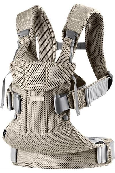 BabyBjörn BabyBjorn - Anatomical carrier One Air - Greige, 3D Mesh