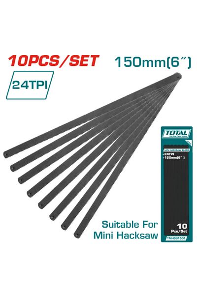 TOTAL Total Tmhsb1501 6" Chainsaw Spare Parts 10pcs/set