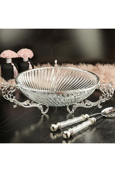 ROY KING Royking Round Salad Bowl with Handles 30cm