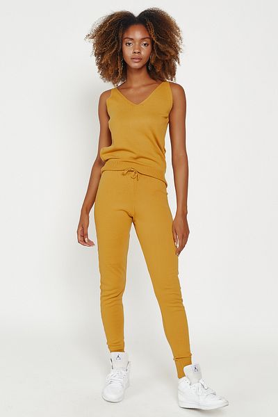 Hopoi Women's Skinny Leg Knitwear Trousers