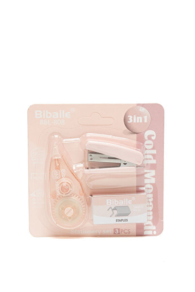 R&B Pink Po3 Stapler Set