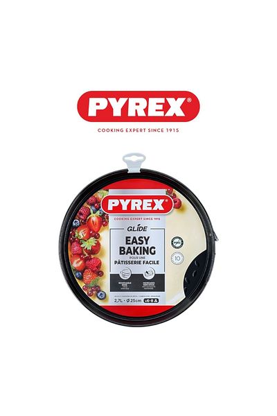 Pyrex Glide Springform Pan 25cm – Non-Stick Durable Bakeware