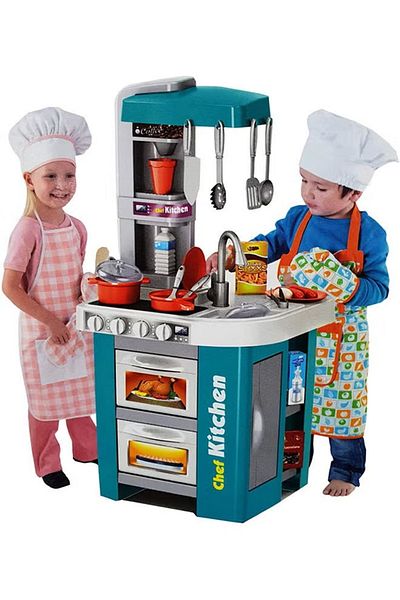 REX 49 Piece Set Role Play Kitchen 34.5X33X72.5cm