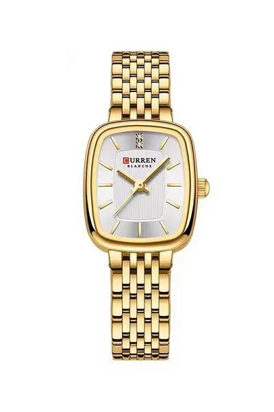 Curren 9093 Women's Wrist Watch with Steel Clip Band