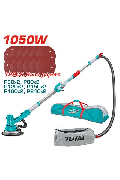 TOTAL ماكينة صنفرة جدار ذراع طويل 1050w توتال Tdws105016