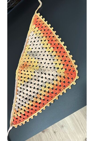YUMAK HOBİ EVİ Hand Knitted Bandana