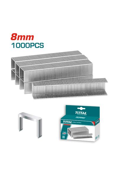TOTAL Total Tht3981 8x0.7mm 1000pcs Hand Stapler Nail