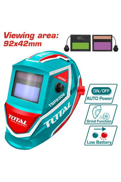 TOTAL 92x42mm Electronic Welding Faceplate Total Tsp9306