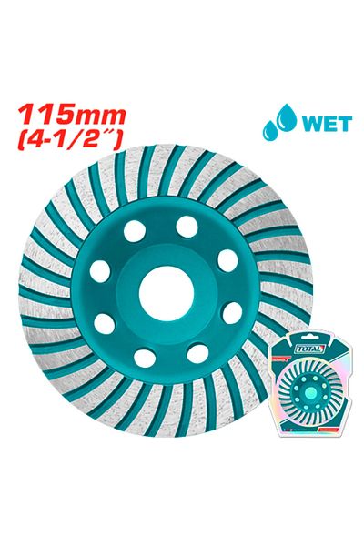 TOTAL Total Tac2411151 4-1/2" Edge Disc