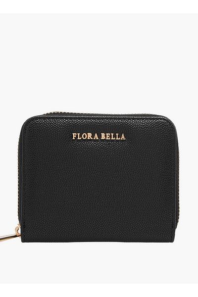 Flora Bella by Shoexpress Textured Zip Around Wallet