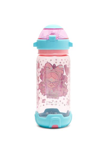 R&B Blue Girls Water Bottle