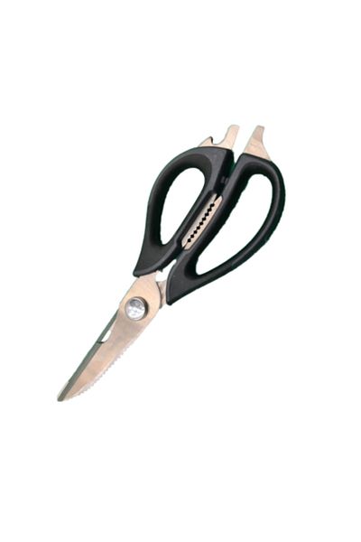 dalimag Detachable Scissors, Serrated Blade, Screwdriver and Bottle Opener, Silver, 23 cm