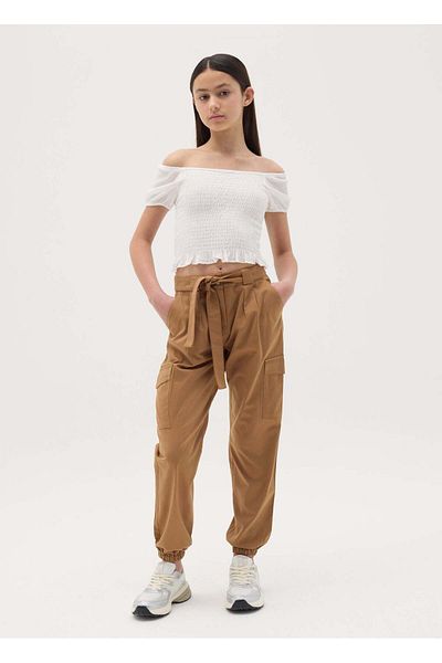Ovs Cargo Trousers With A Belt