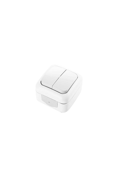 Viko by Panasonic Switch IP54 White Palmiye Viko