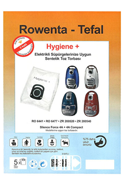 ROWENTA-TEFAL SÜPÜRGE TORBASI