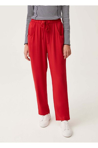 Ovs Viscose Joggers With Drawstring
