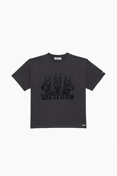 Cos Weirdos Oversized T-Shirt with Anthracite Stones