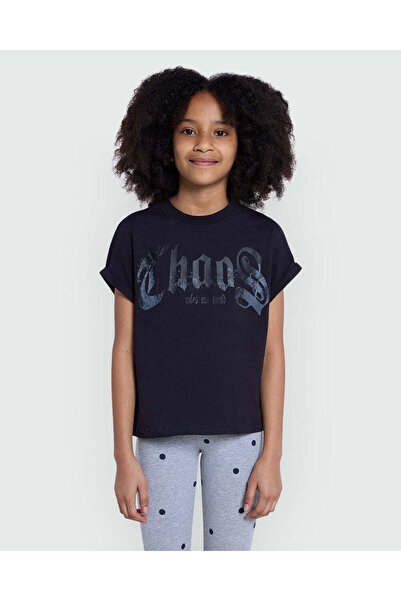 Ovs Black Beauty Graphic Tee For Girls