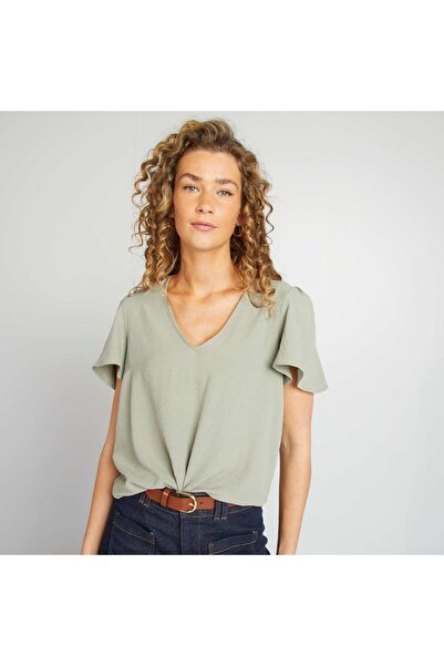 KIABI Light and floaty blouse GREEN