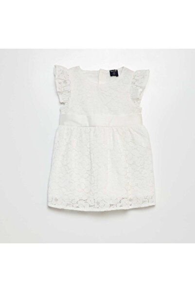 KIABI Lace party dress WHITE