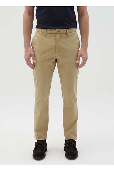 Ovs Slim-Fit Chino Trousers In Stretch Cotton