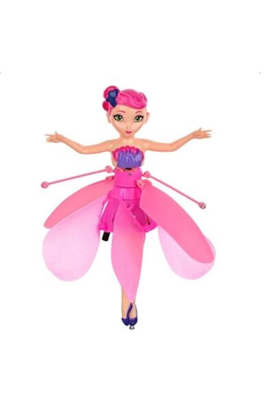 dalimag Papusa zana zburatoare Flower Fairy, 20x12 cm,