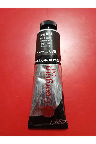 Daler Rowney DALER&ROWNEY GEORGIAN YAĞLI BOYA 38ML LAMP BLACK 035