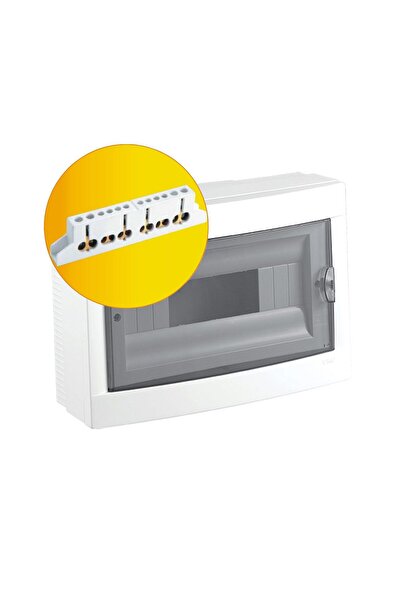 Viko by Panasonic Fuse Box 12M For 1 Row IP40 Transparent Door 2 Clips