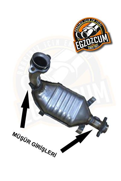 EGZOZCUM Renault reno Clio II Symbol Uyumlu sembol sedan komple egzoz takımı eksoz