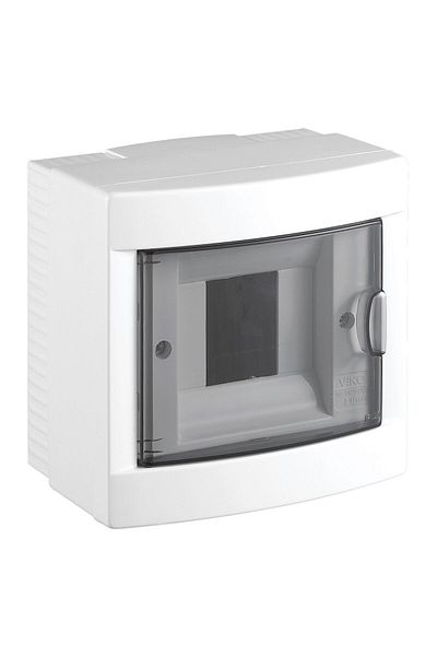 Viko by Panasonic Fuse Box 4M for 1 Row IP40 Transparent Door