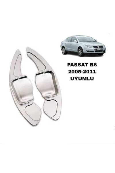 Volkswagen Passat B6 Uyumlu F1 Kulakçık Paddle Shift Krom Renk 2 Adet