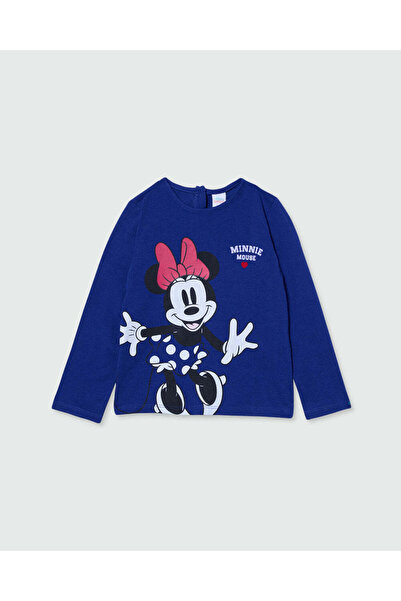 Ovs تي شيرت ميني ماوس بأكمام طويلة