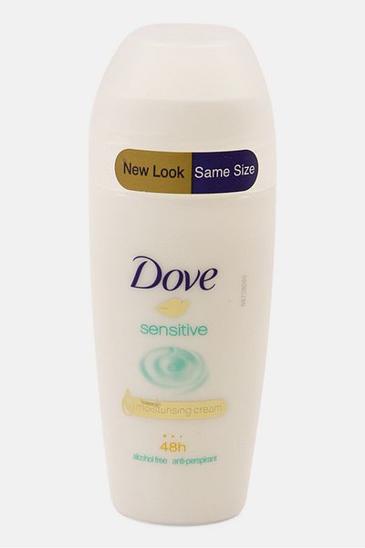 Dove Sensitive Antiperspirant Deodorant Roll-On, 50 ml