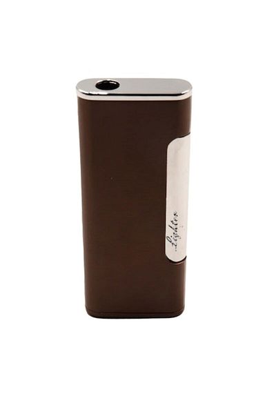 dalimag Gas Lighter, Windproof, Refillable, Adjustable Flame, Black, 7 cm,