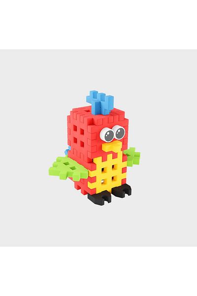 Marioinex Travel construction set, Parrot, 25 pieces, Micro Waffles,