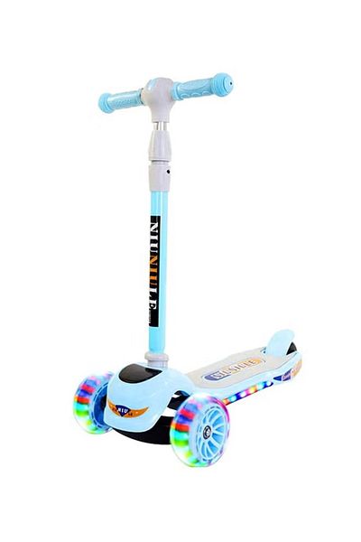Cool Baby 3-Wheel Adjustable Height Kick Scooter With LED Light