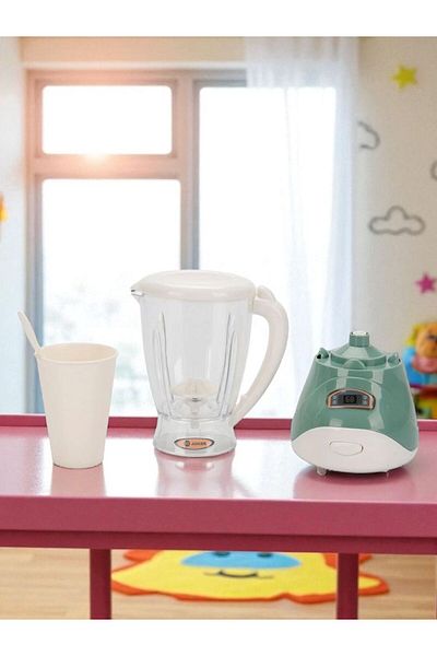 BYCEGU 049006 Toy Kitchen Pet House Set Blender Set with Cup for Miniatures