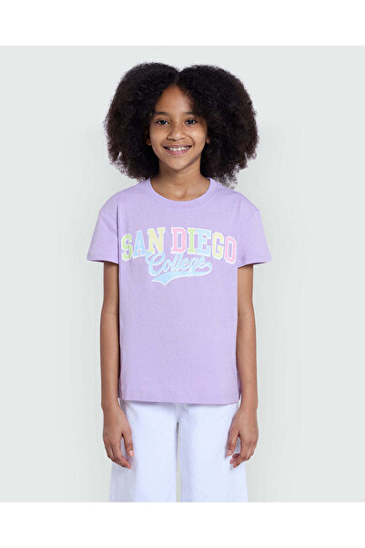 Ovs تي شيرت "ليلك بريز" للبنات من