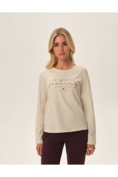 Henderson Freja women's pajamas are the perfect combination of style & comfort & subtle lettering heart| Freja