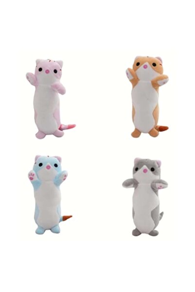 victiny Set 4 Jucarii de plus Pisicute, VICTINY® tip breloc, multicolor, 17 cm