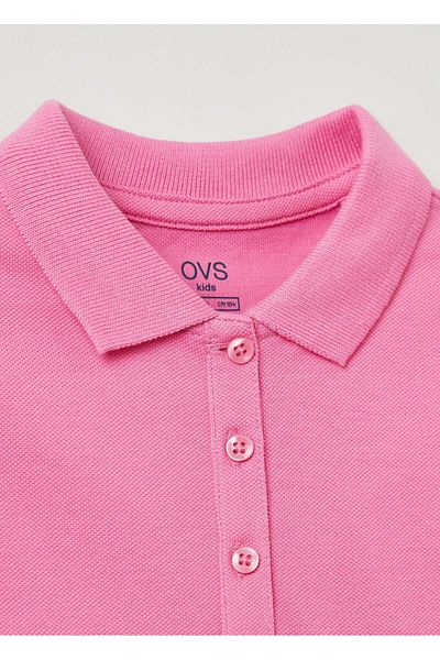 Ovs Long-Sleeved Piquet Polo Shirt