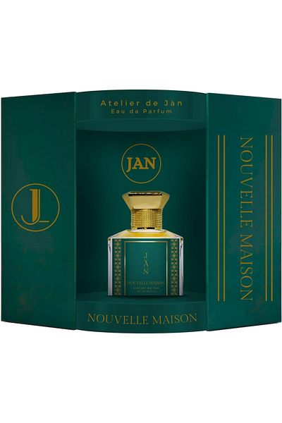 JAN LONDON Nouvelle Maison Eau de Parfum 100ml | Majestic Iris & Patchouli Fragrance Inspired by Nature
