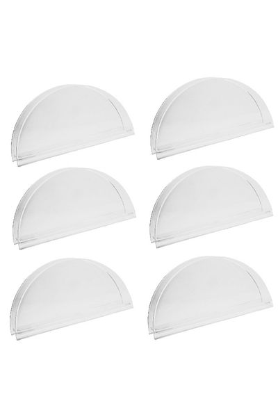 Culinaro Set of 6 acrylic napkin holders