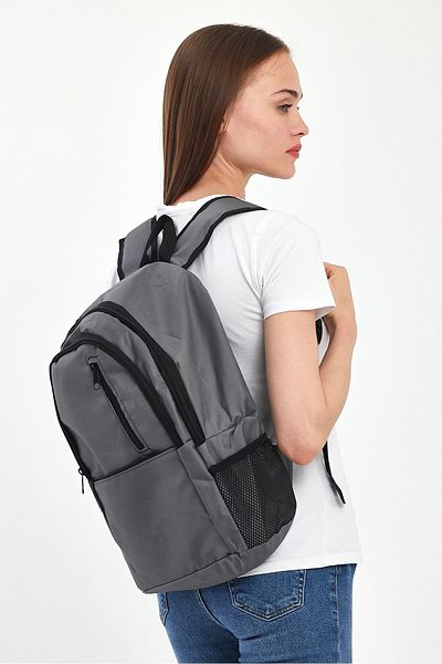 Weynes Γκρι Unisex Πολλαπλών Χρήσεων Ταξιδιωτικό Σακίδιο Πλάτης Γυμνασίου Γυμνασίου WSB5048